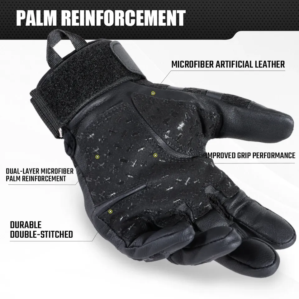 Outdoor Hunting Gloves - Outdoor Tactical Gloves Touch Screen PU