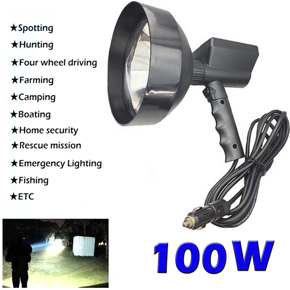 Hunting Fishing Outdoor - 35W Handheld Light Remote Hunting Searchlight