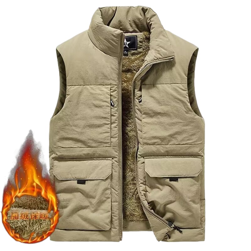 Winter Men's Cargo Hunting Ves - مراجعة Hunting Outdoor Jacket وسعره