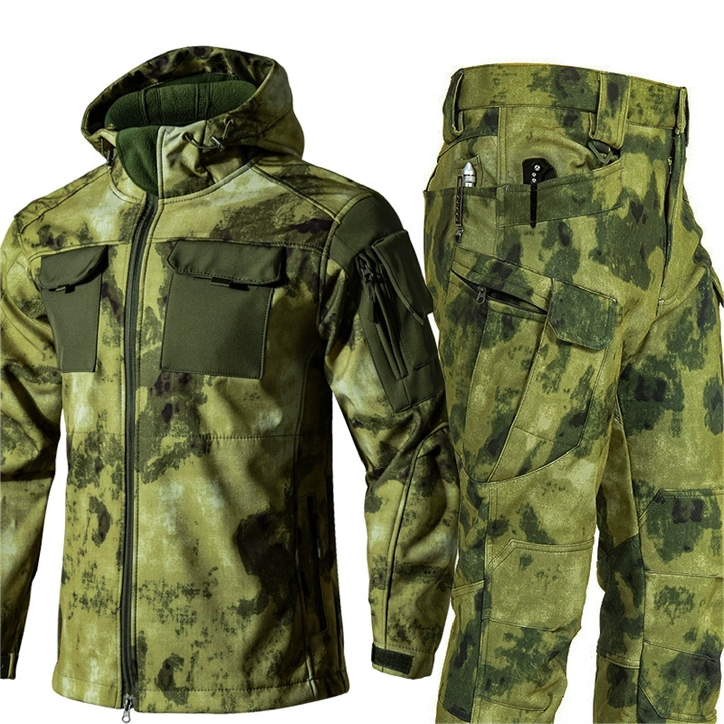 Winter Outdoor Thermal Soft Sh - مراجعة Hunting Outdoor Jacket وسعره