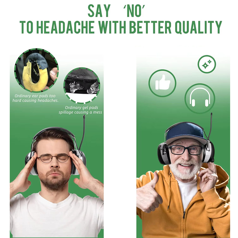 Tactical Headset Earmuffs Gel  - مراجعة Shooting Ear Muff وسعره