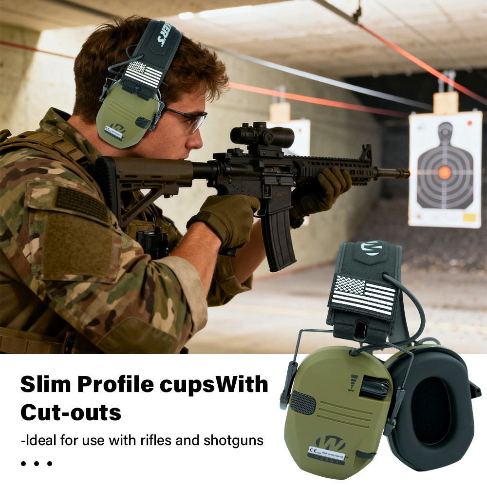 Outdoor hunting/shooting earmu - مراجعة Shooting Ear Muff وسعره