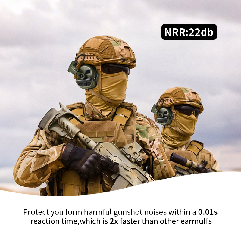 ARM NEXT F30 Tactical Earmuffs - مراجعة Shooting Ear Muff وسعره