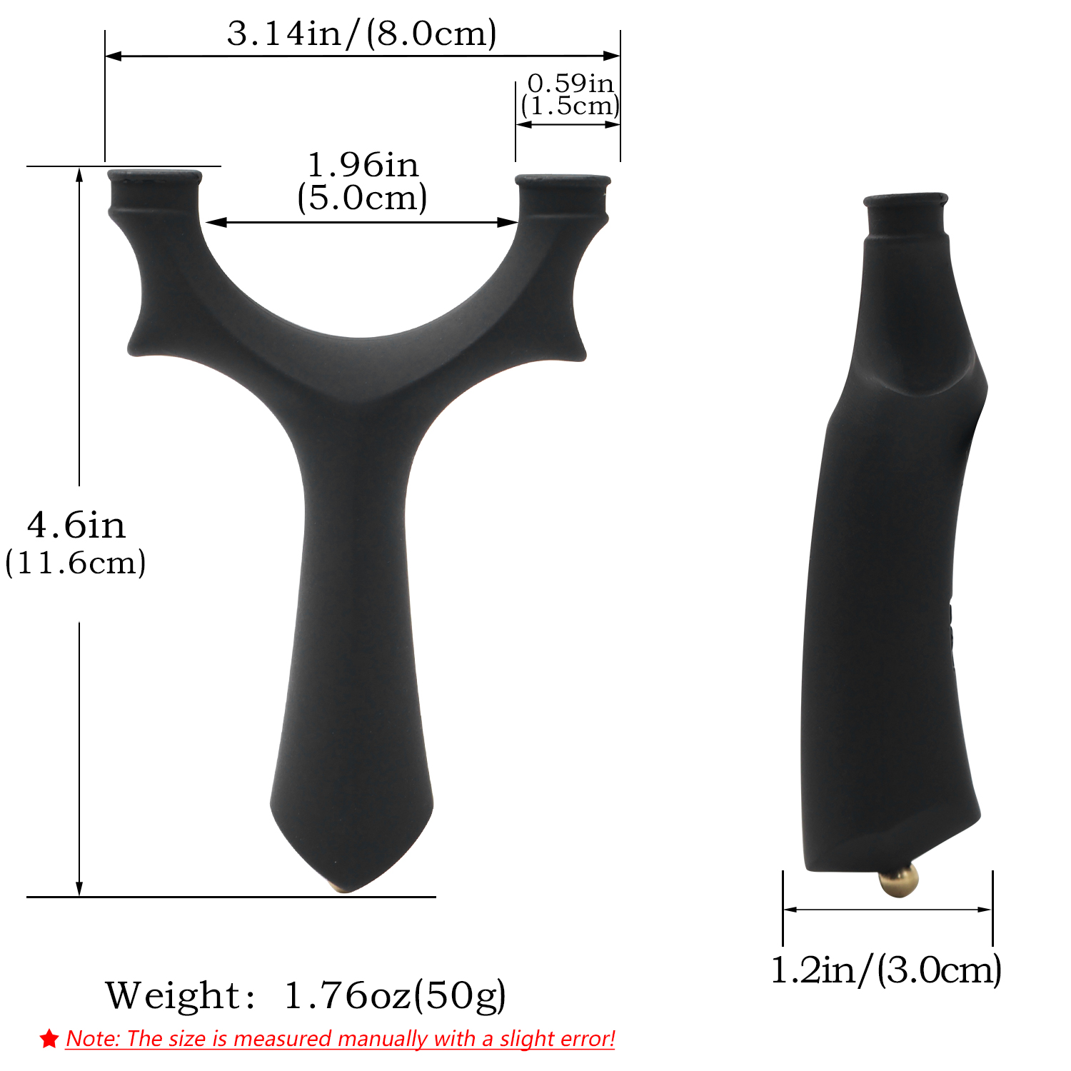 Hunting Slingshot ABS Resin 80 - مراجعة Outdoor Hunting Products وسعره