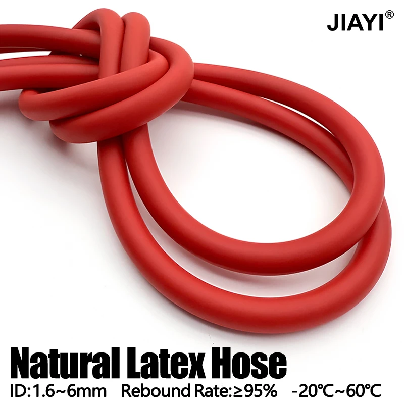 Red Natural Latex Rubber Tube  - مراجعة Outdoor Hunting Products وسعره