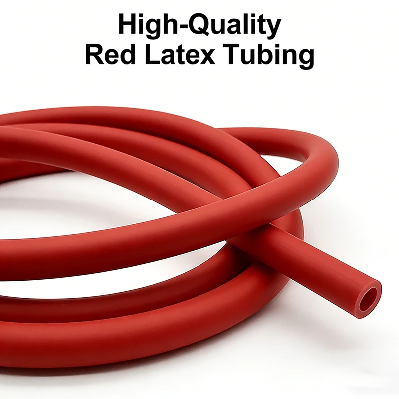 Red Natural Latex Rubber Tube  - مراجعة Outdoor Hunting Products وسعره