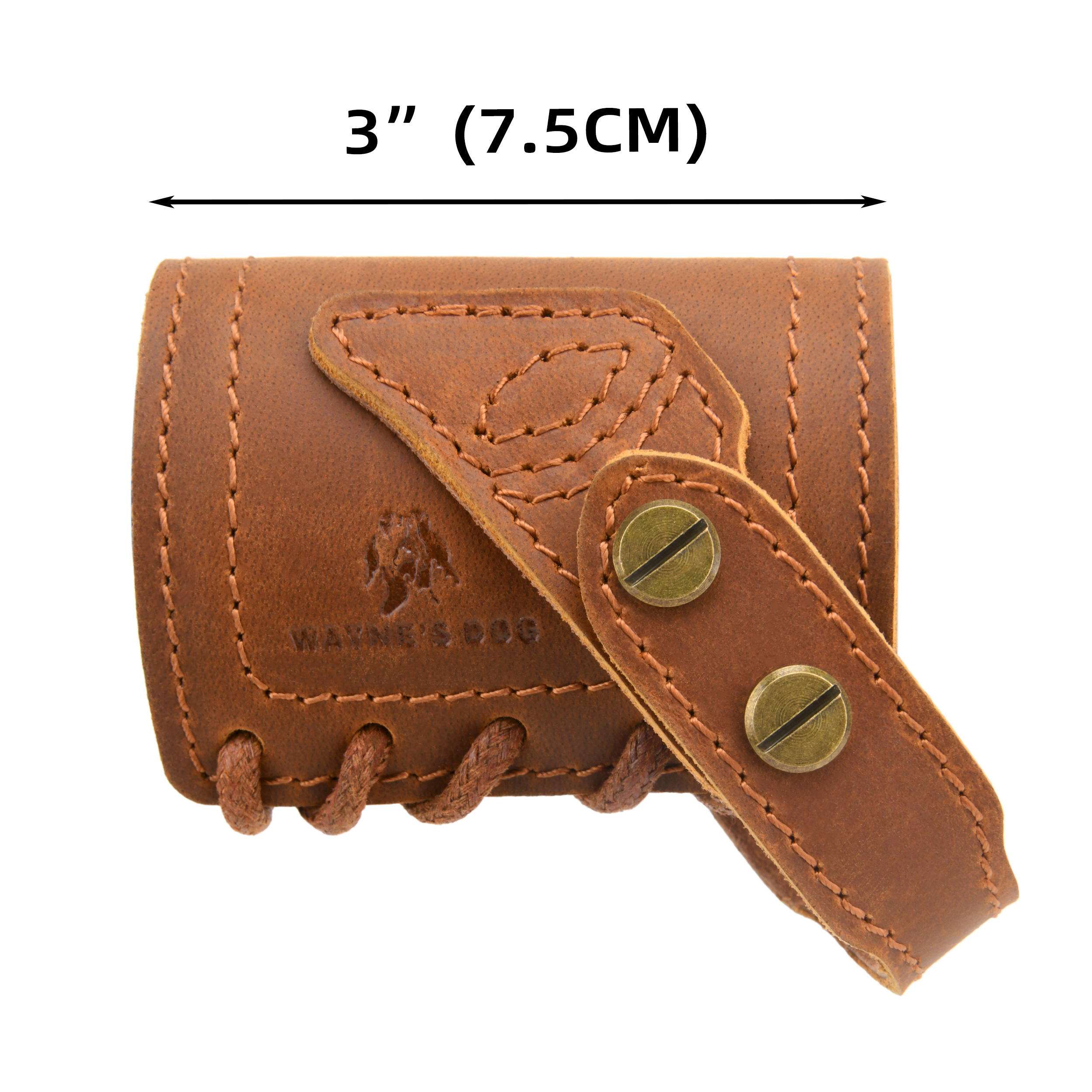 WAYNE'S DOG Leather Gun Barrel - مراجعة Rifle Sling Swivel وسعره