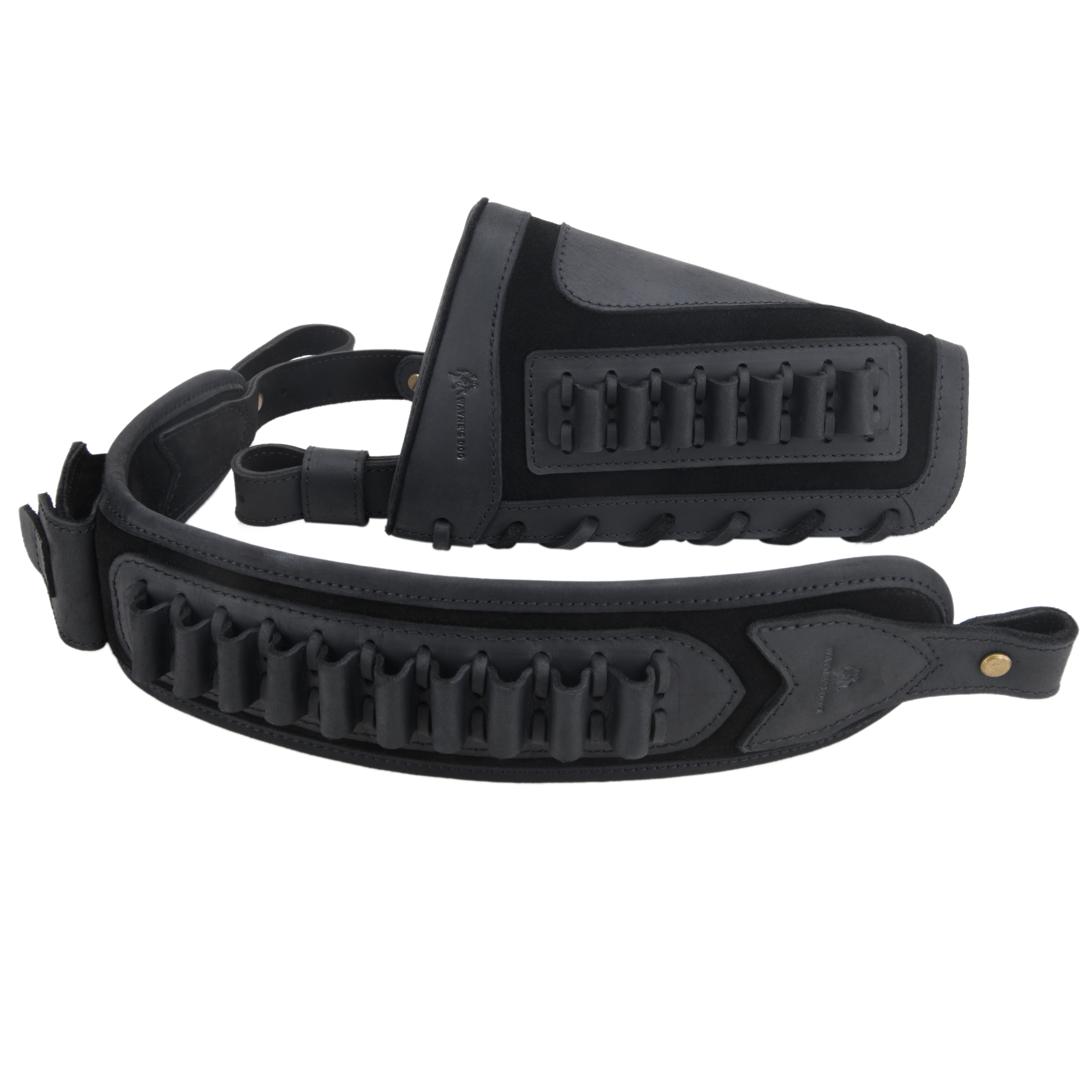 Vinatge Leather Rifle Buttstoc - مراجعة Rifle Sling Swivel وسعره