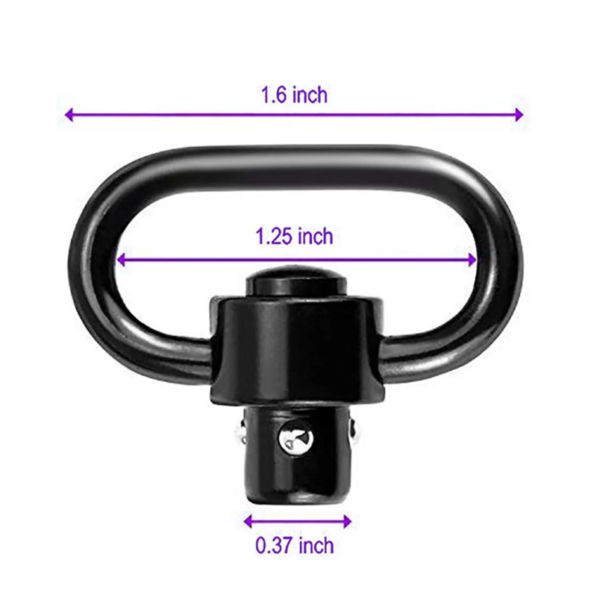 Tactical Strap Gun Sling Swive - مراجعة Rifle Sling Swivel وسعره