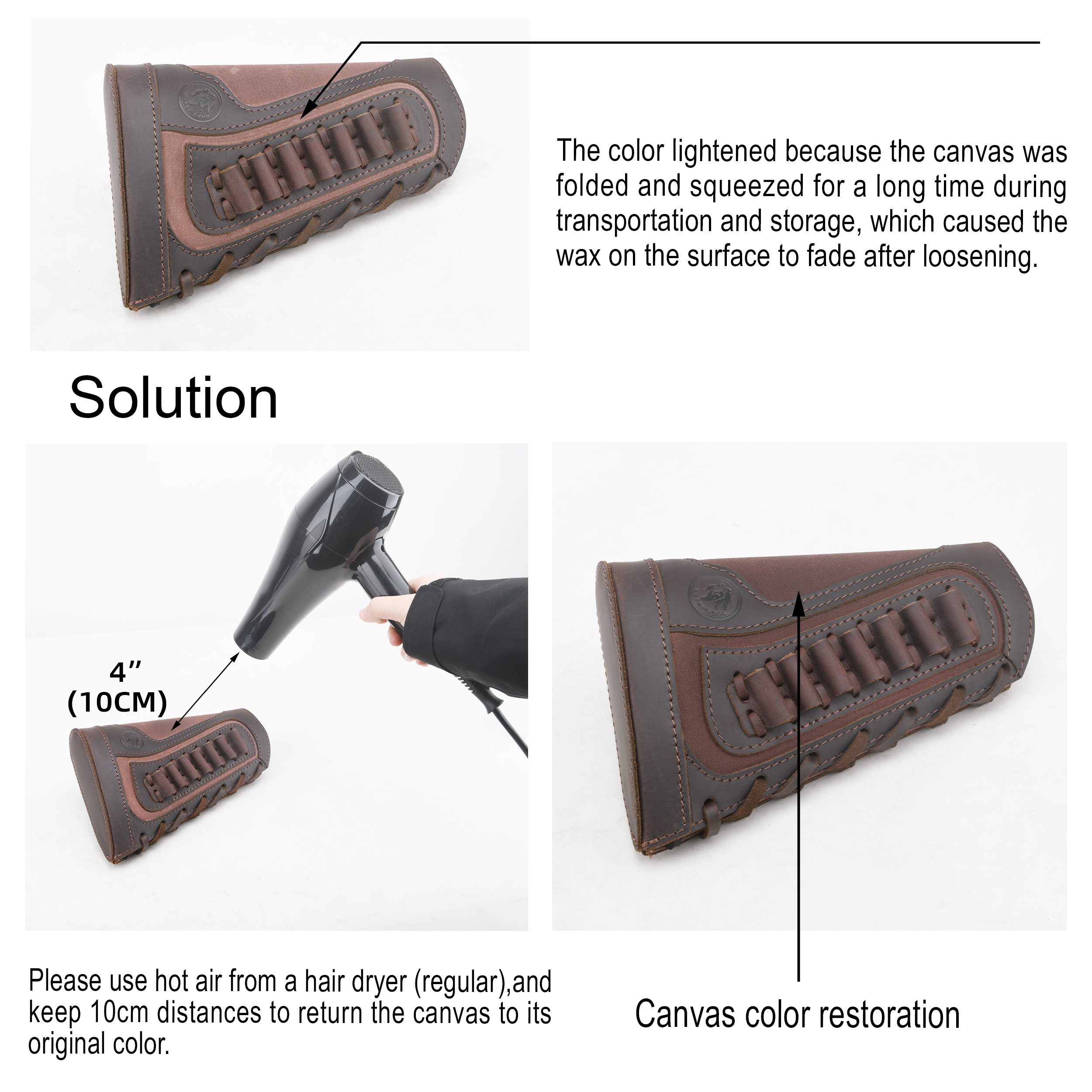 Tactical Leather Buttstock Amm - مراجعة Rifle Sling Swivel وسعره