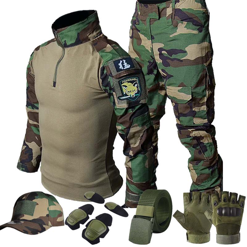 Tactical Cargo Uniform Jungle  - مراجعة Hunting Outdoor Pants وسعره