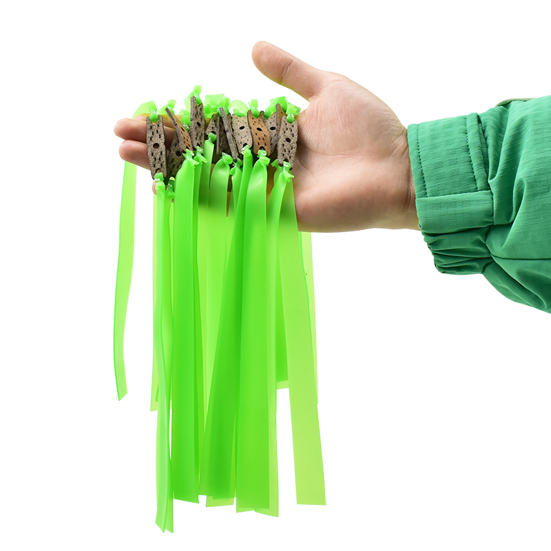 10pcs 0.8-1.2mm Green Rubber B - مراجعة Outdoor Hunting Products وسعره
