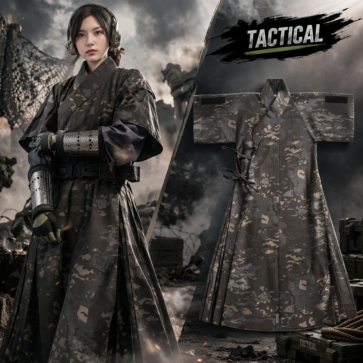 Tactical Combat Suit One-piece - مراجعة Hunting Outdoor Jacket وسعره