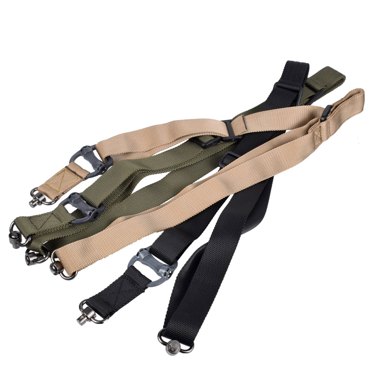 Tactical MS3 Gun QD 2 Point Sl - مراجعة Rifle Sling Swivel وسعره