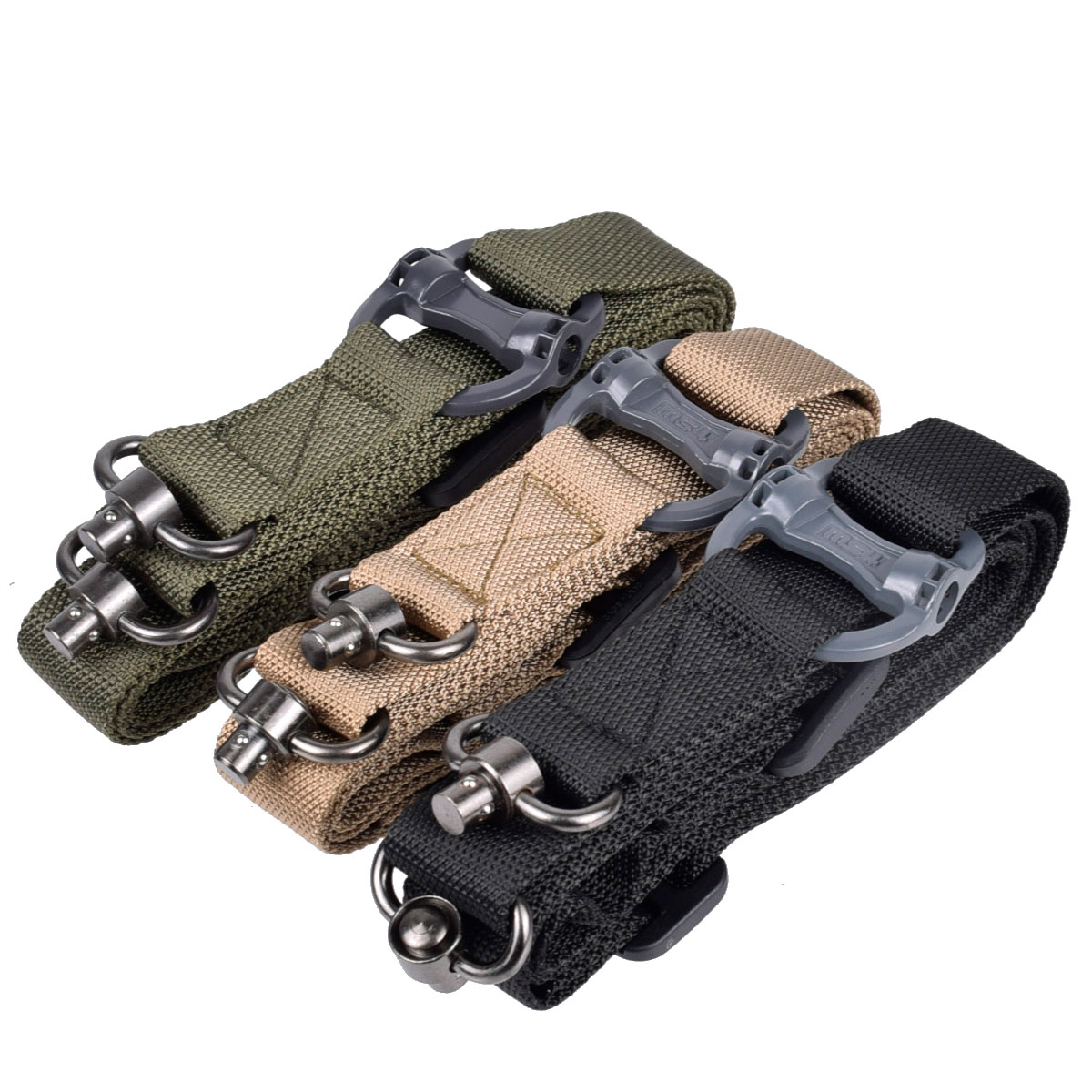 Tactical MS3 Gun QD 2 Point Sl - مراجعة Rifle Sling Swivel وسعره