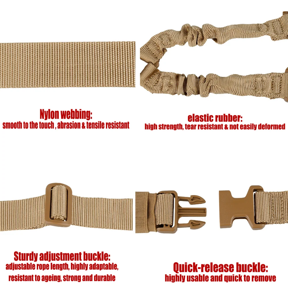 Shot Gun Belt Hunting Accessor - مراجعة Rifle Sling Swivel وسعره