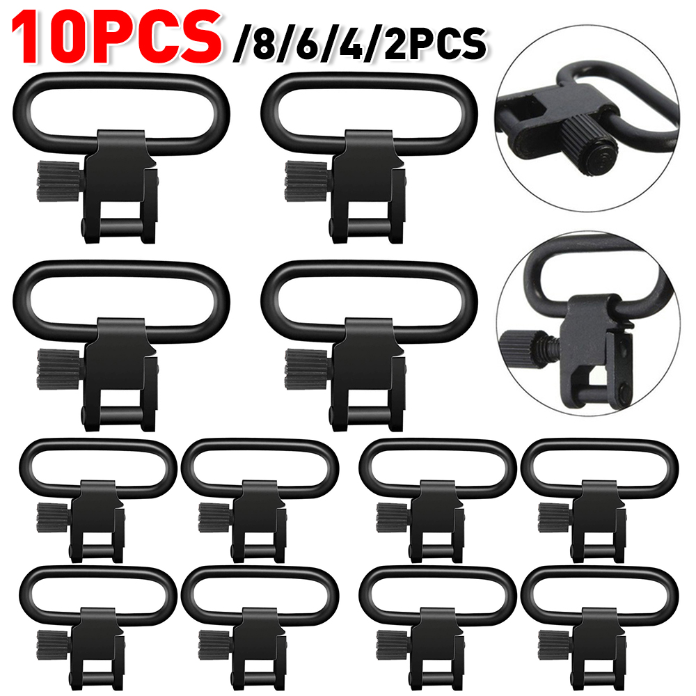 2-10PCS 1in QD Sling Swivel St - مراجعة Rifle Sling Swivel وسعره