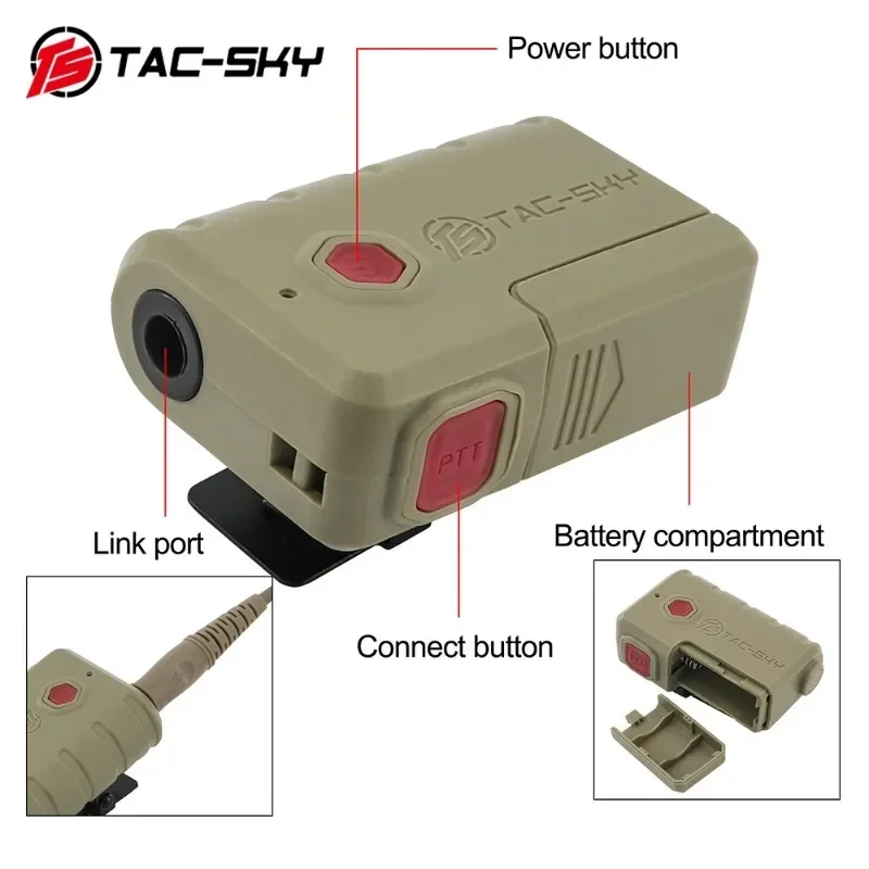 TS TAC-SKY Tactical Headset Bl - مراجعة Shooting Ear Muff وسعره