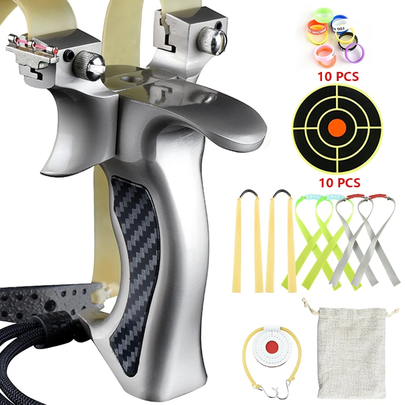 8020/9025 Strong Metal Slingsh - مراجعة Outdoor Hunting Products وسعره