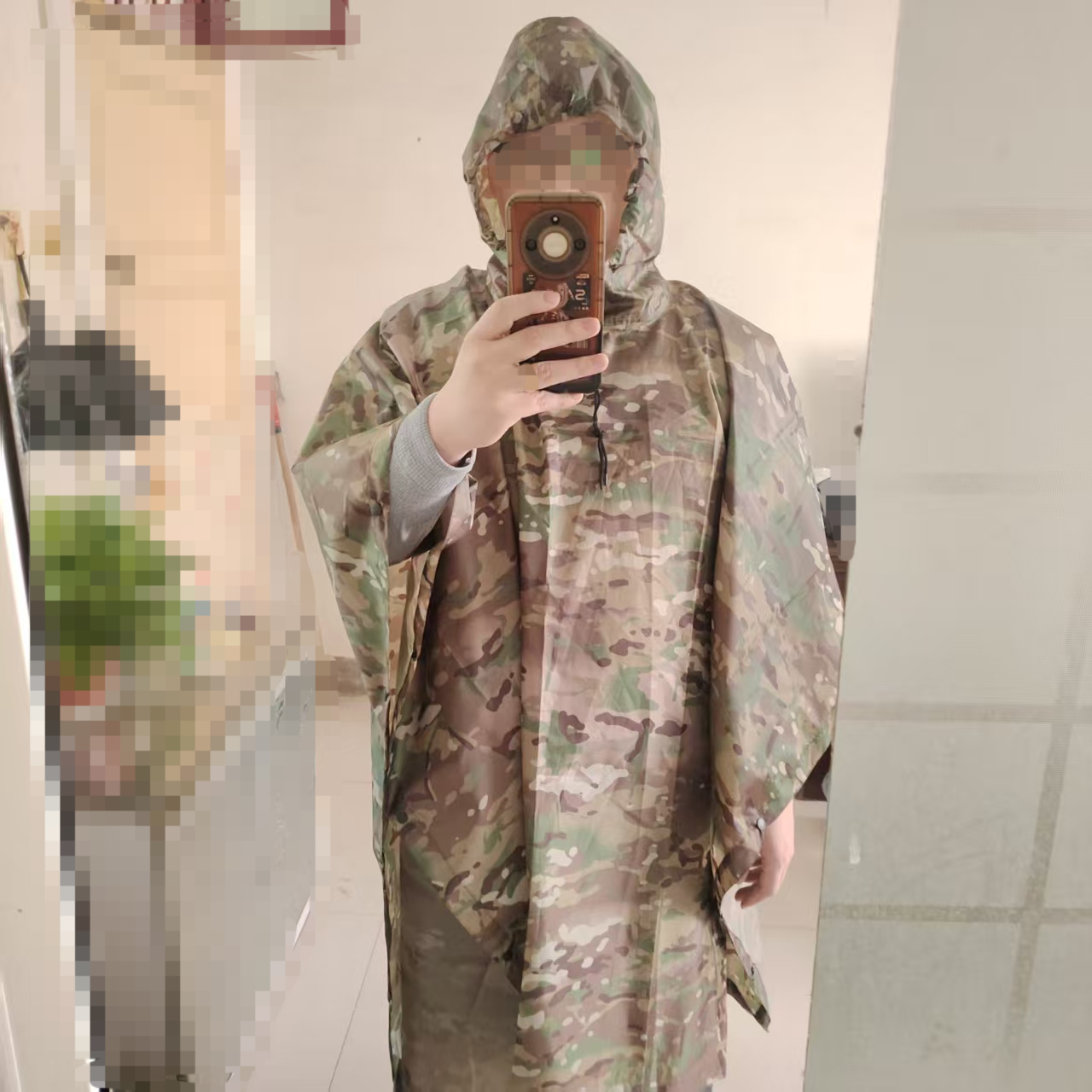 1pc Outdoor Camouflage Mackint - مراجعة Outdoor Hunting Products وسعره