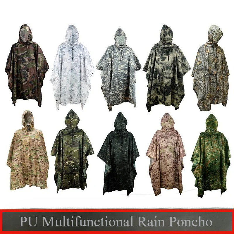 1pc Outdoor Camouflage Mackint - مراجعة Outdoor Hunting Products وسعره