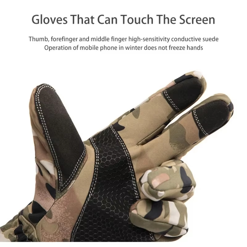 Tactics Outdoors Camouflage Hu - مراجعة Outdoor Hunting Gloves وسعره