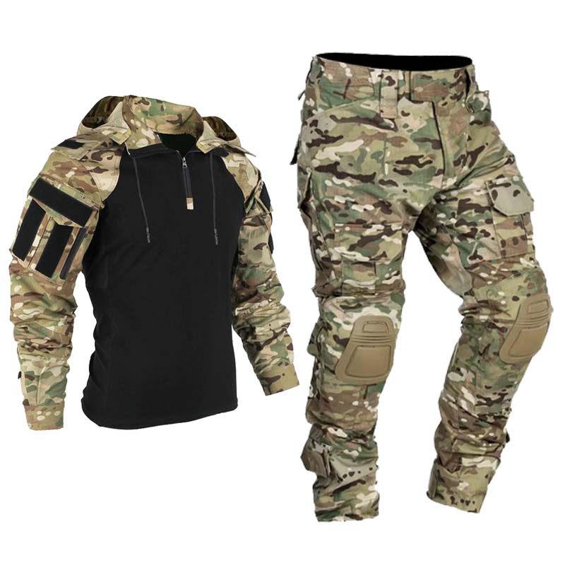 Men Outdoor Sets Tactical Wind - مراجعة Hunting Outdoor Pants وسعره