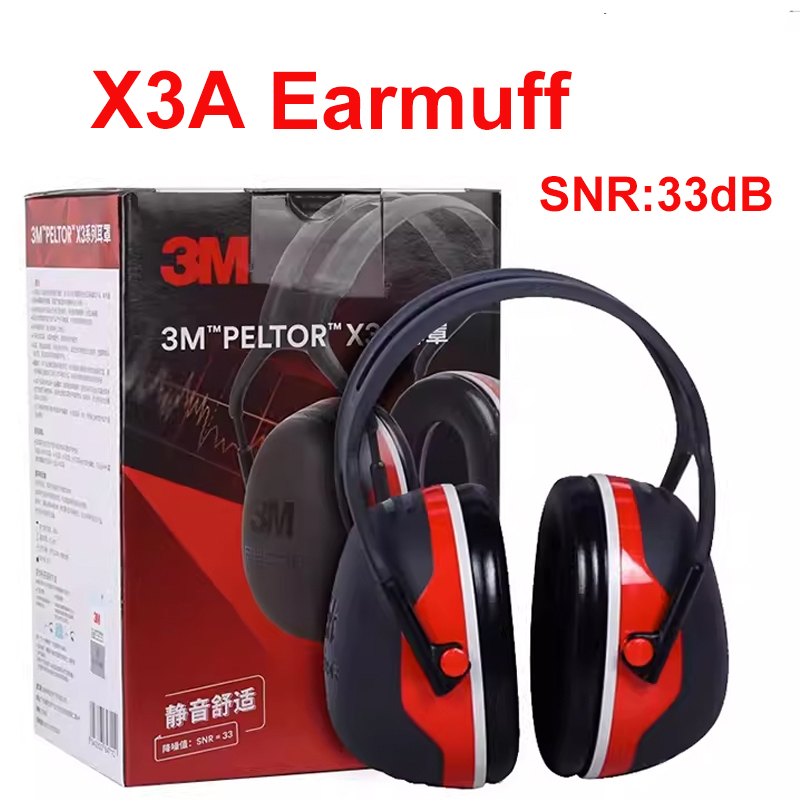3M 33dB Soundproof X3A earmuff - مراجعة Shooting Ear Muff وسعره