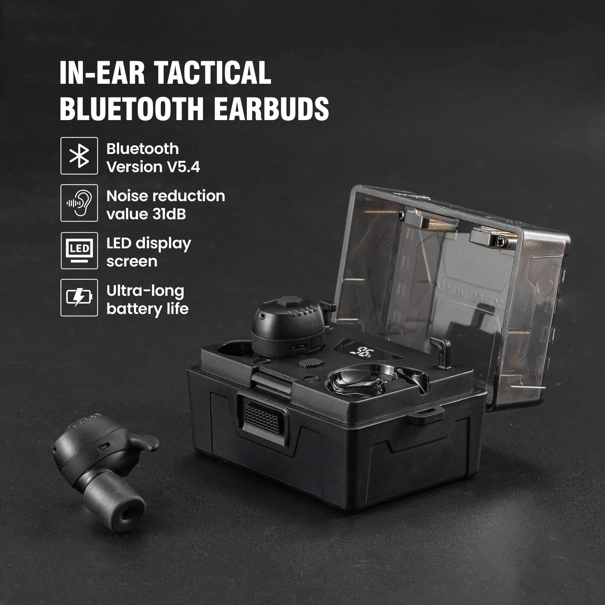 ARM NEXT E30 tactical headset  - مراجعة Shooting Ear Muff وسعره