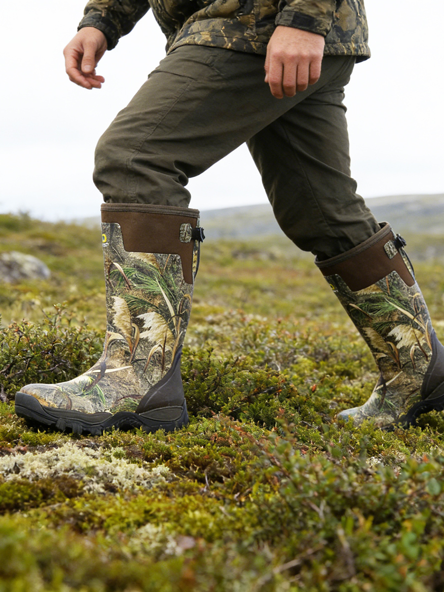 Men's High-Cut Camouflage Rain - مراجعة Hunting Fishing Outdoor وسعره