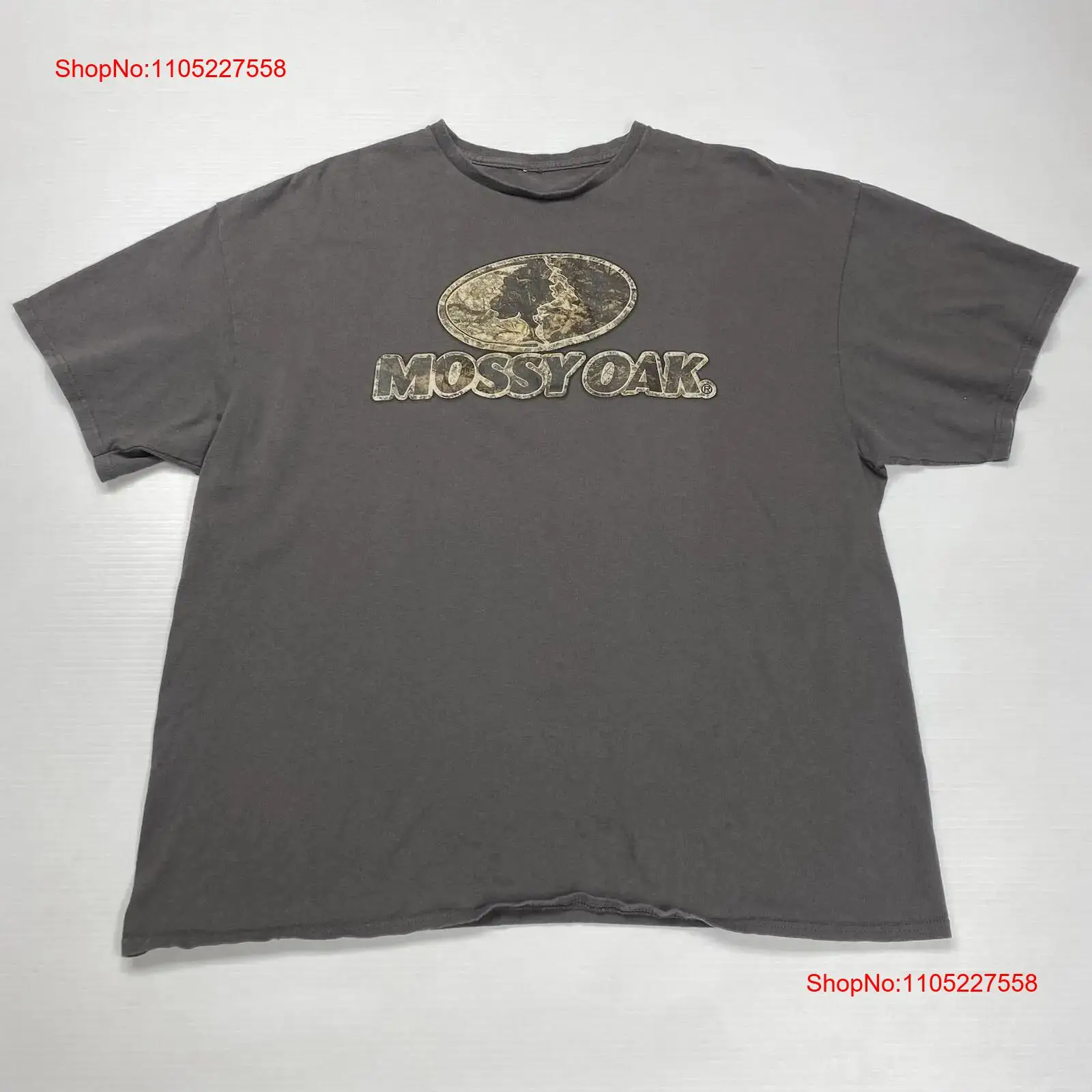 Mossy Oak Mens T Shirt M Gray  - مراجعة Outdoor Hunting Logo وسعره