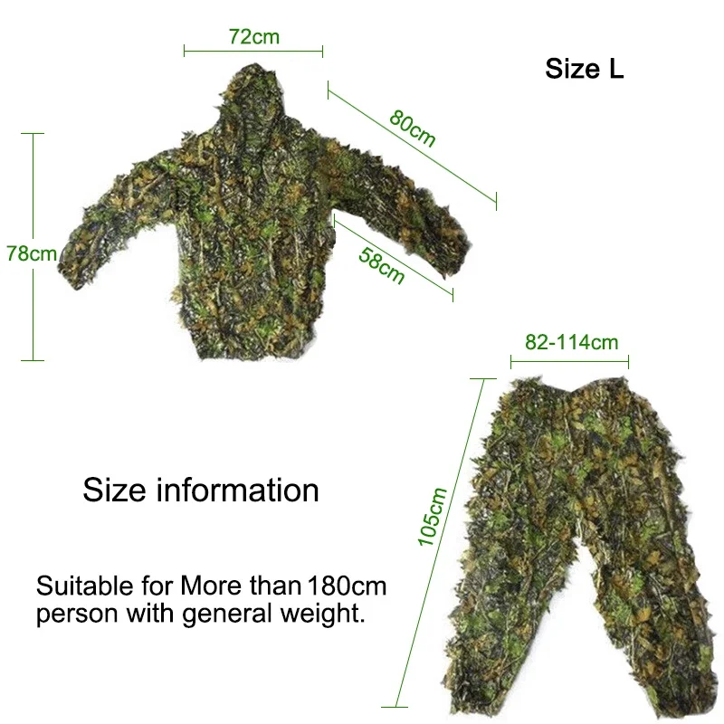 Men Women Kids Outdoor Ghillie - مراجعة Hunting Outdoor Pants وسعره
