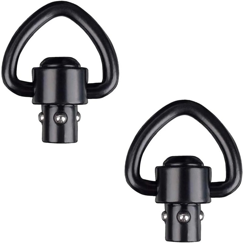1/2PCS Rifle Push Button QD Re - مراجعة Rifle Sling Swivel وسعره