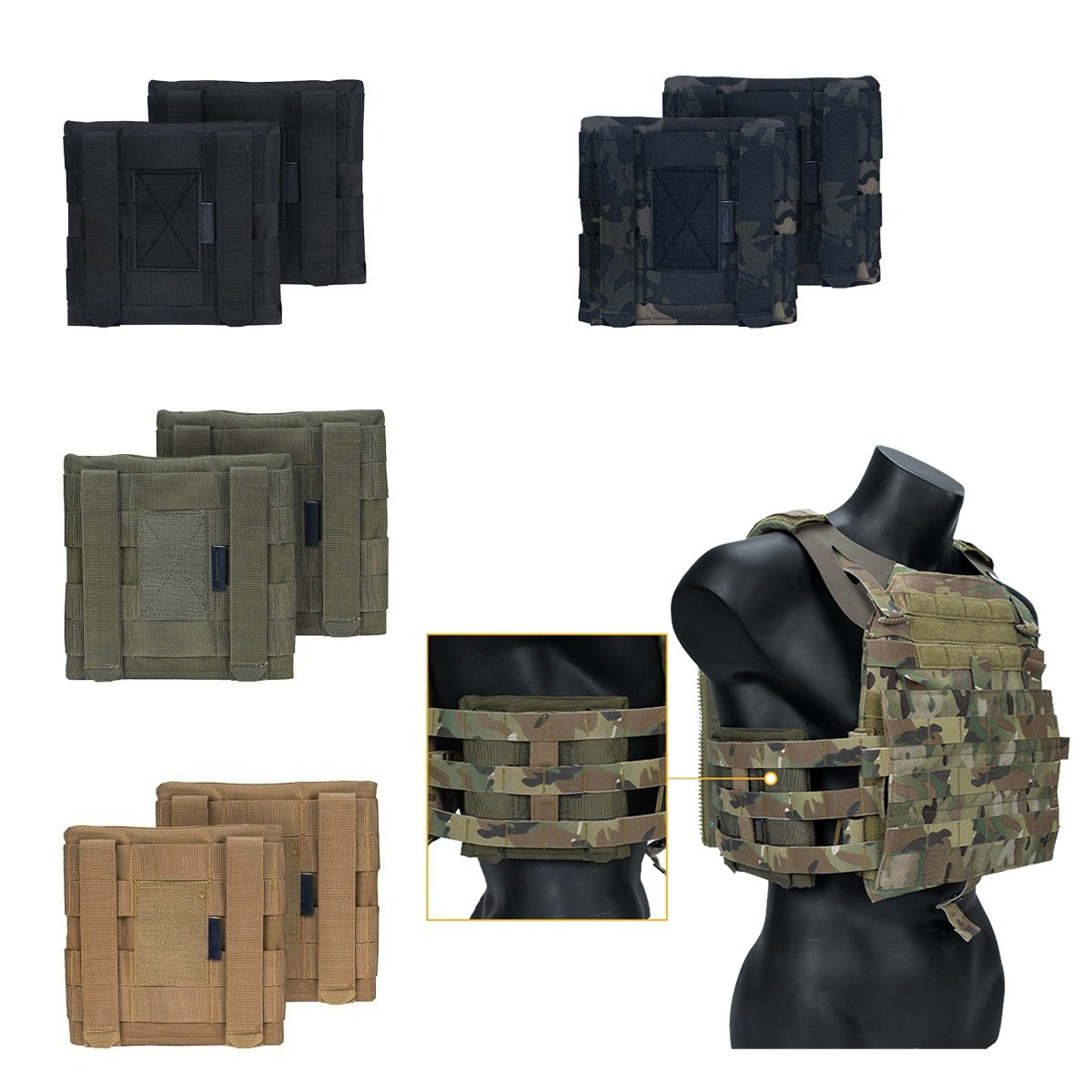 Tactical Side Plate Pouch For  - مراجعة Hunting Outdoor Store وسعره