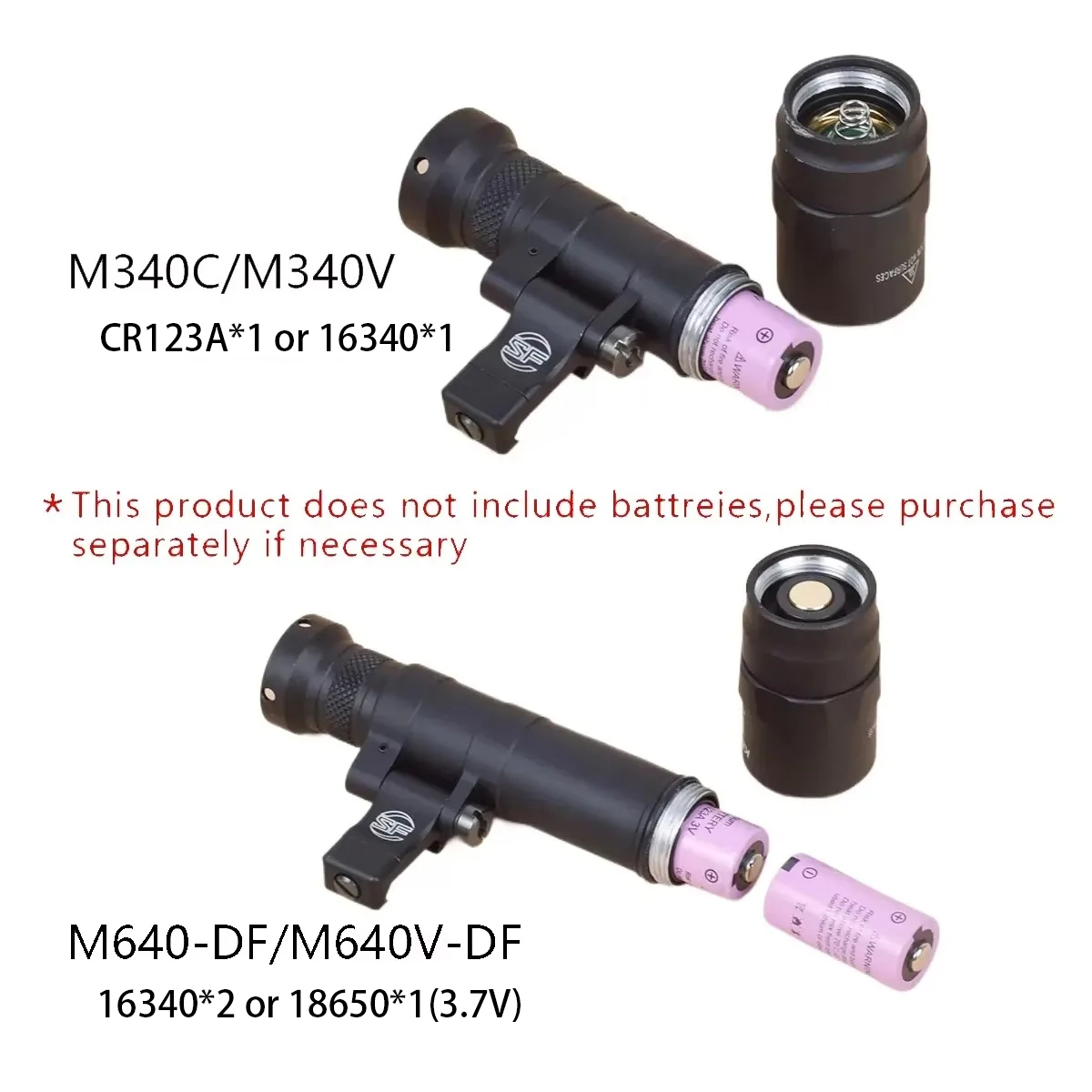 Surefir M600 M340 DF M640 SF F - مراجعة Hunting Outdoor Store وسعره