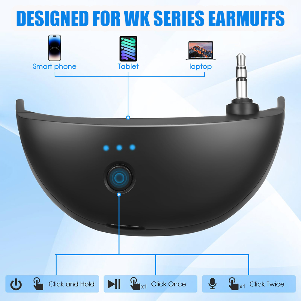 Rechargeable Bluetooth 5.1 Ada - مراجعة Shooting Ear Muff وسعره