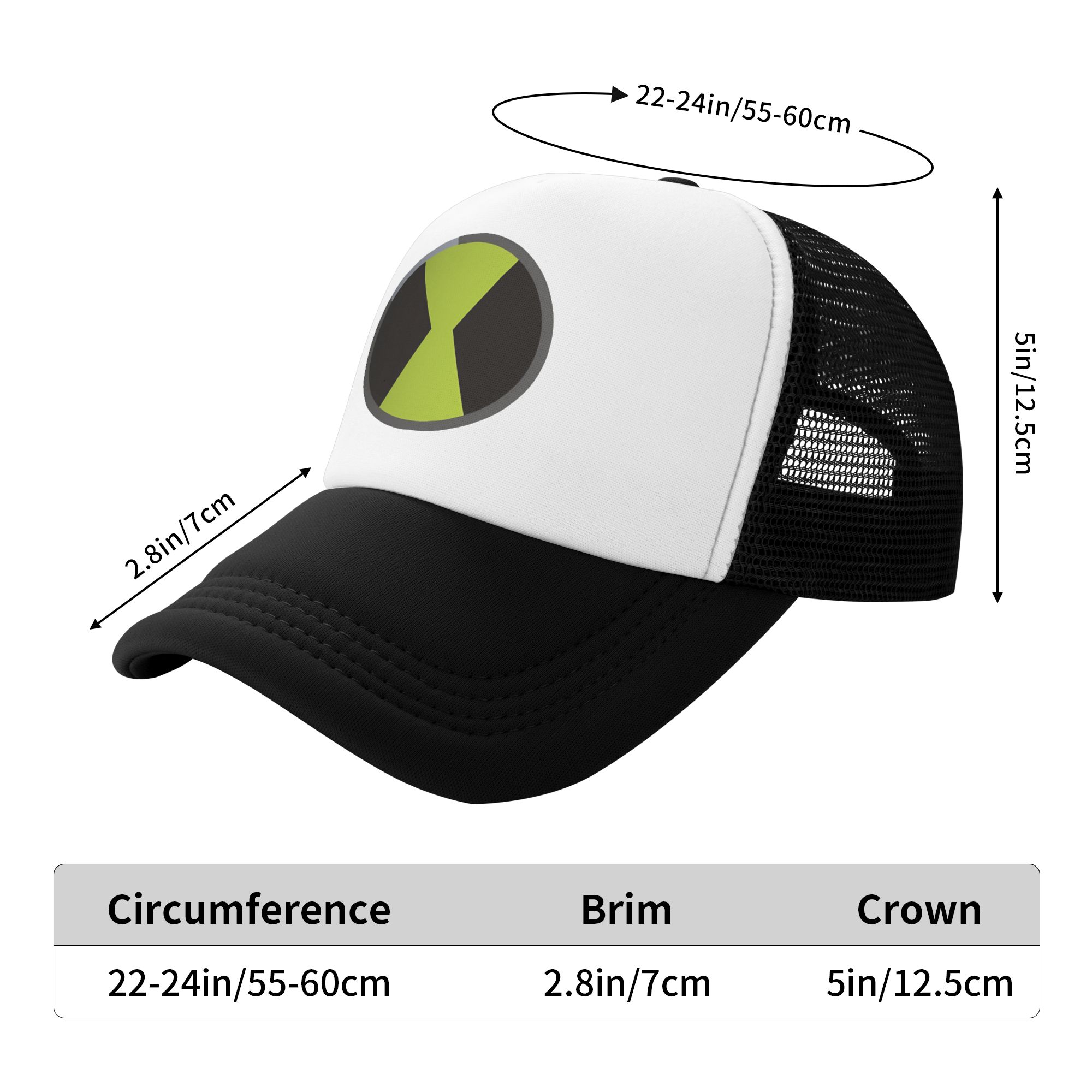 Summer Sun Hats Omnitrix Logo  - مراجعة Outdoor Hunting Logo وسعره