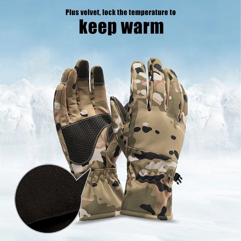 Men Women Winter Tactics Glove - مراجعة Outdoor Hunting Gloves وسعره
