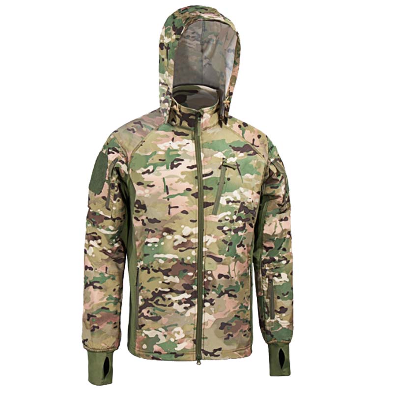 Multicam Camo Tactical Softshe - مراجعة Hunting Outdoor Jacket وسعره