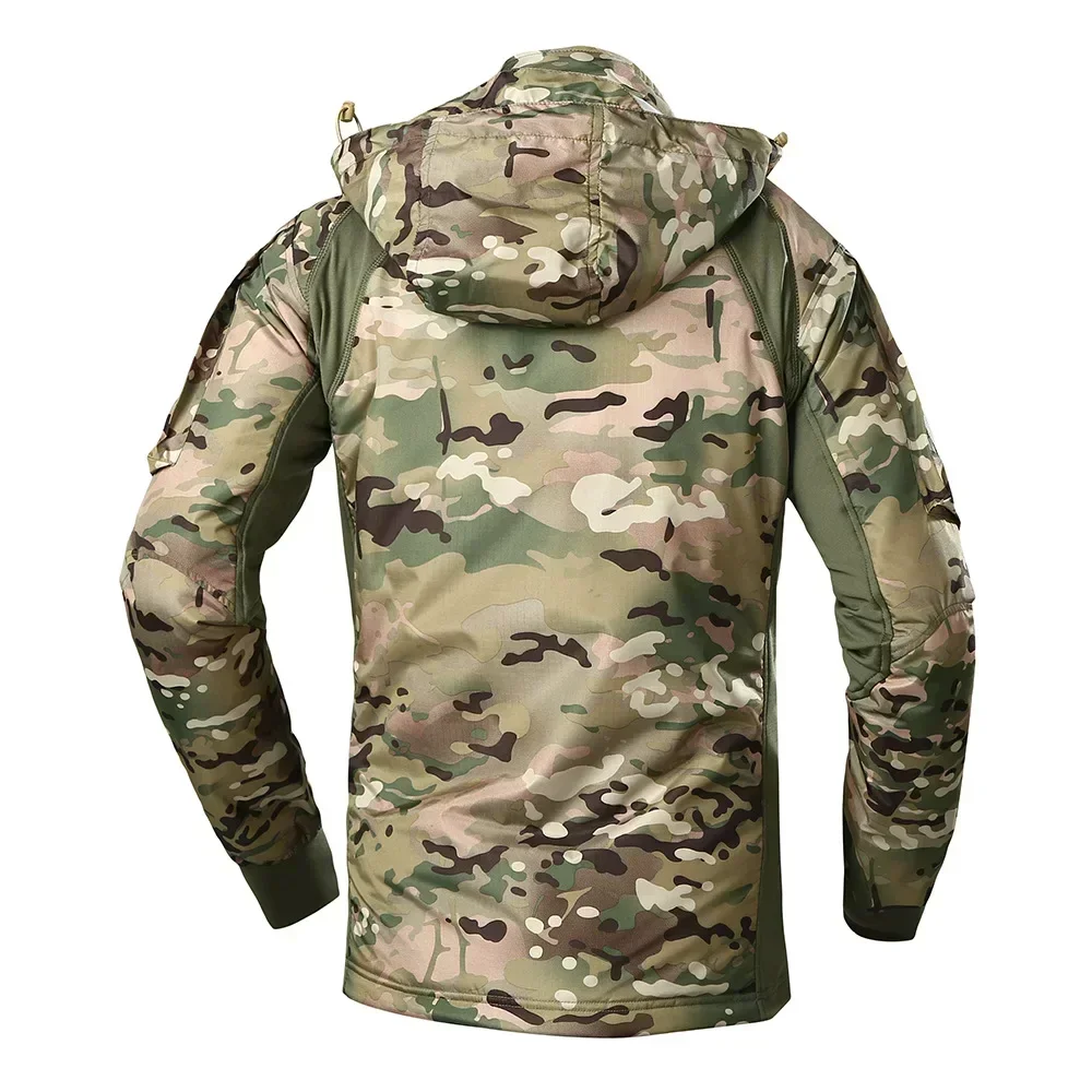 Multicam Camo Tactical Softshe - مراجعة Hunting Outdoor Jacket وسعره