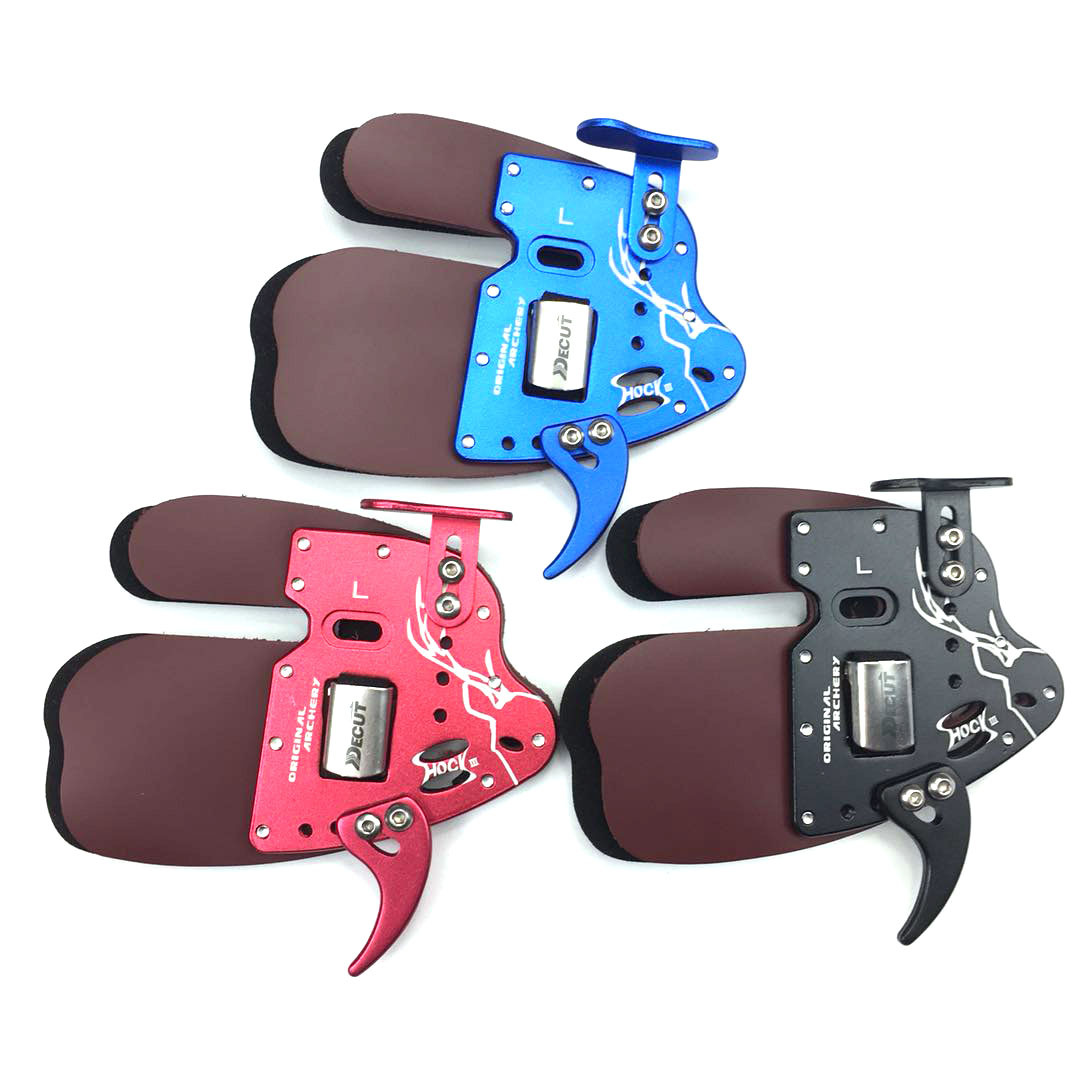 DECUT Archery Finger Tab Guard - مراجعة Outdoor Hunting Gloves وسعره