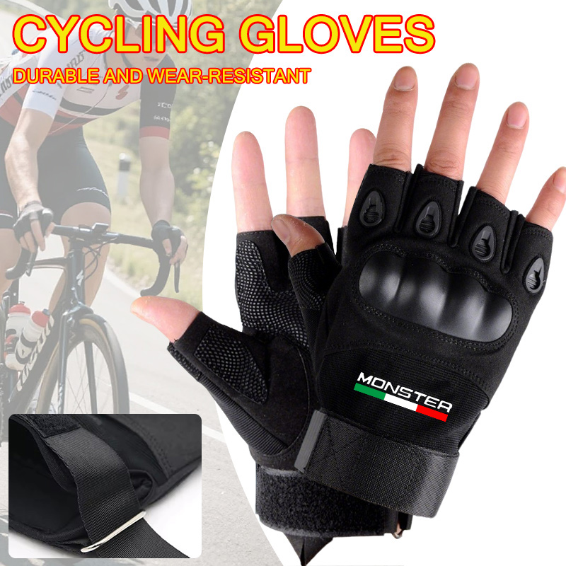 Tactical Hard Knuckle Half Fin - مراجعة Outdoor Hunting Gloves وسعره
